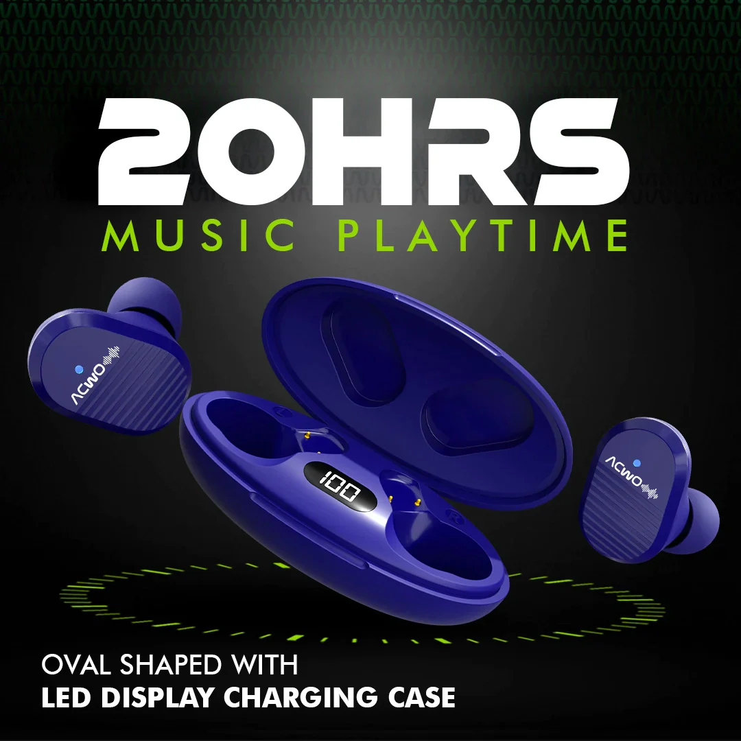 DwOTS 101 Wireless Earbuds White - Image 9