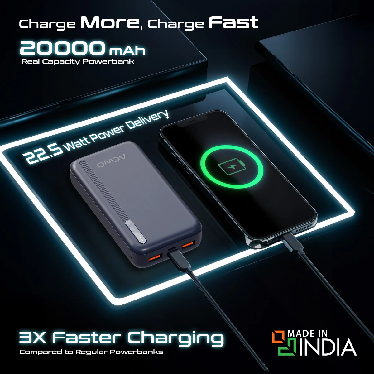 POwER 721 - 20000 mAh Fast Charging [ Portable Powerbank ] - Image 29