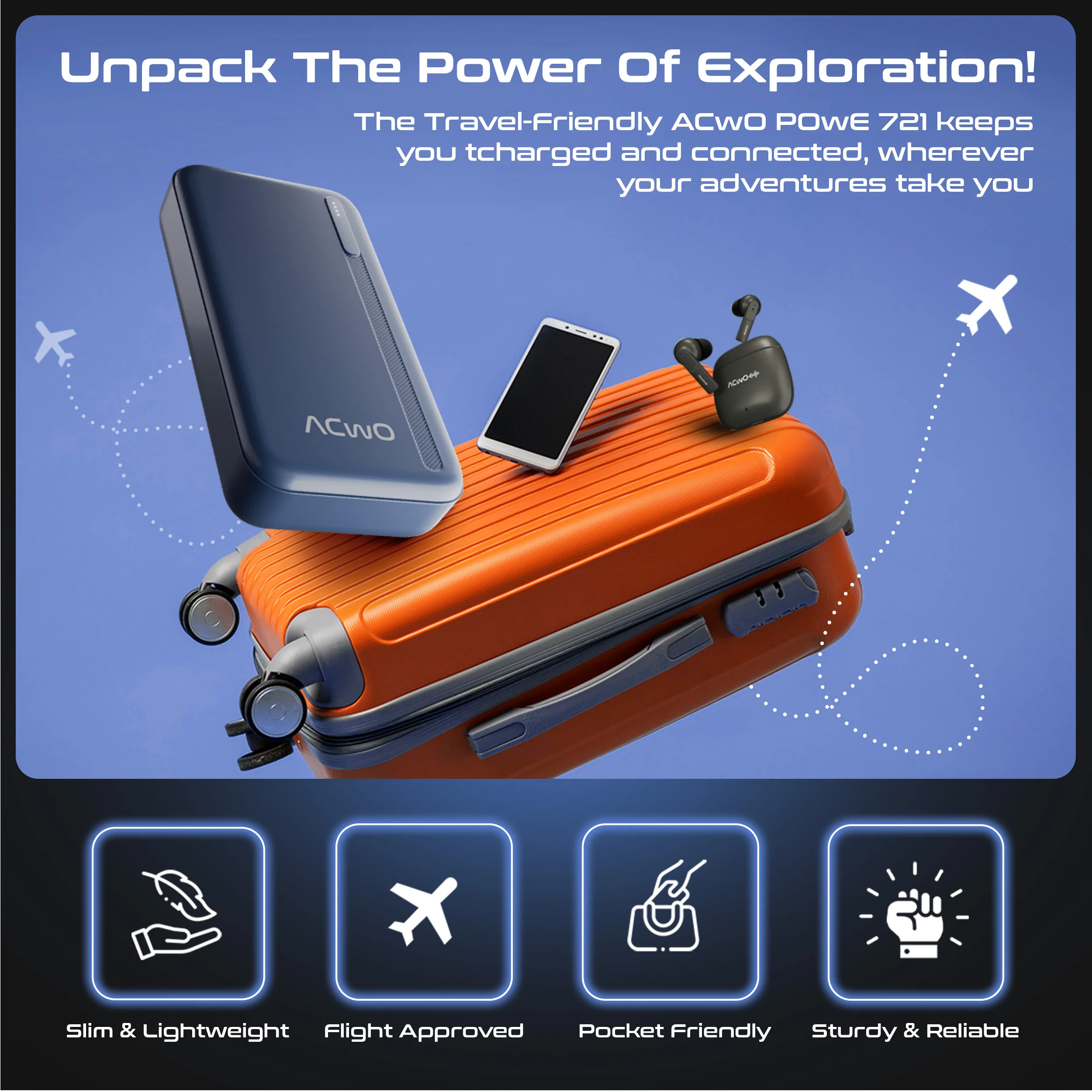 POwER 721 -  20000 mAh Fast Charging [ Portable Powerbank ] - Image 32