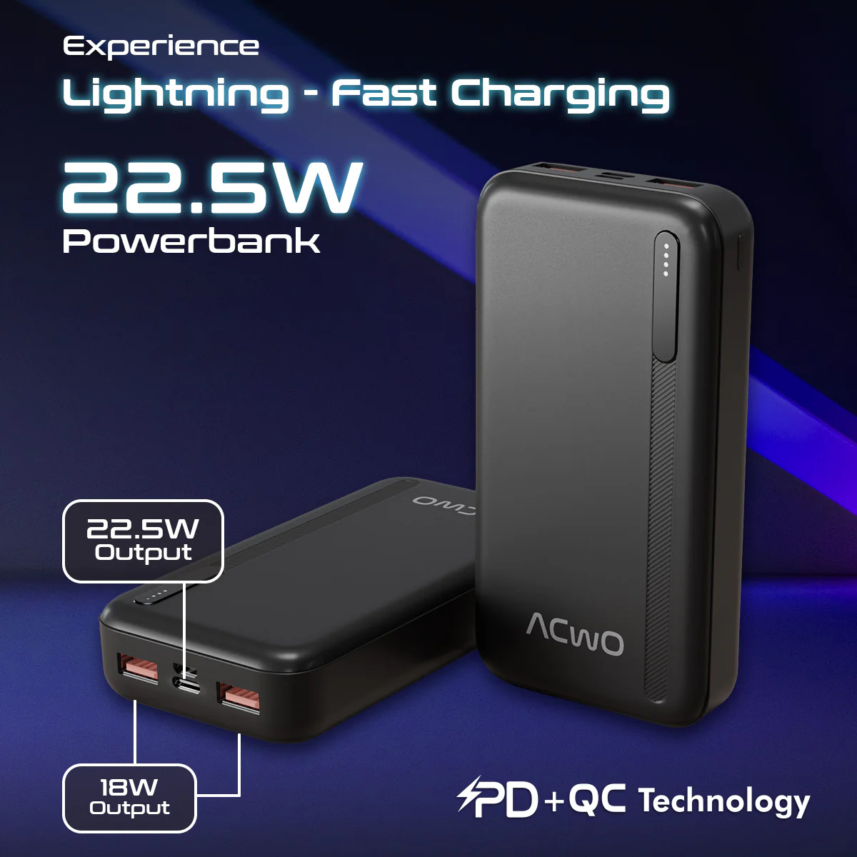 POwER 721 - 20000 mAh Fast Charging [ Portable Powerbank ] - Image 18