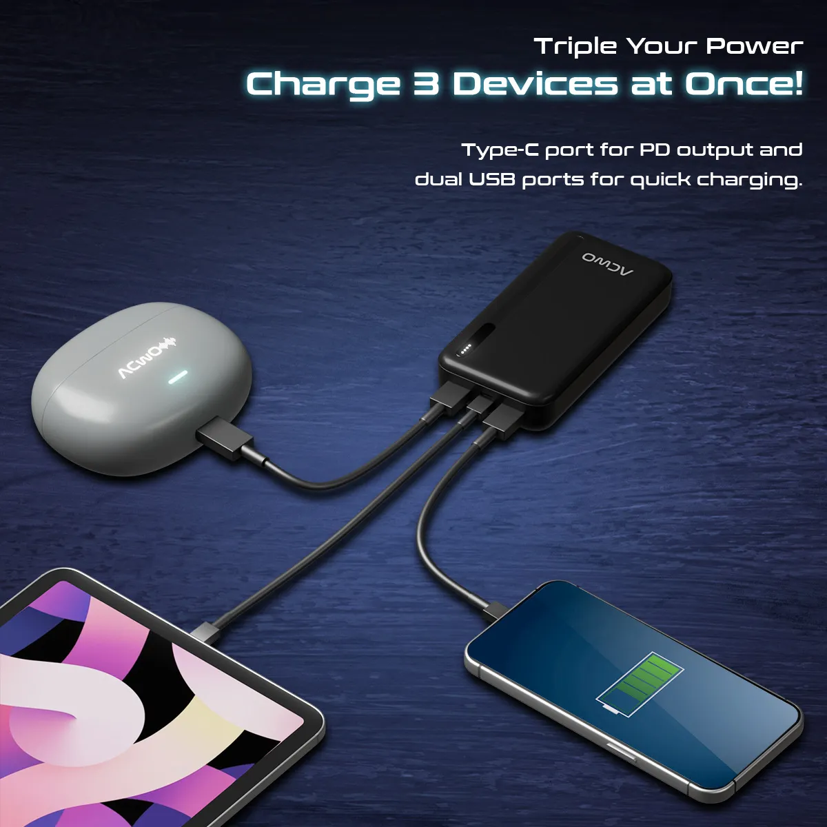 POwER 721 - 20000 mAh Fast Charging [ Portable Powerbank ] - Image 19