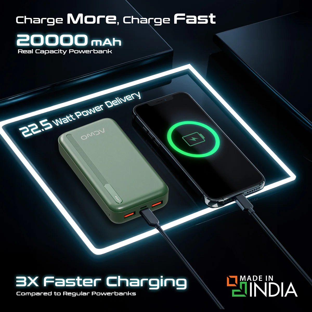 POwER 721 - 20000 mAh Fast Charging [ Portable Powerbank ] - Image 20
