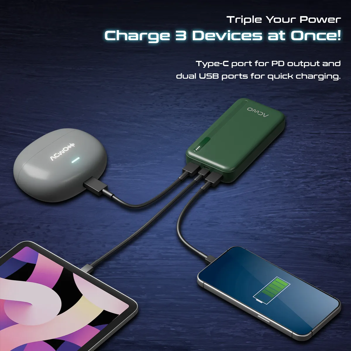 POwER 721 - 20000 mAh Fast Charging [ Portable Powerbank ] - Image 11